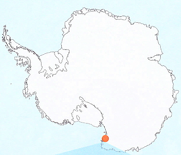 남극에서의 장보고기지 위치